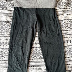 Victoria's Secret Gray and Black Leggings